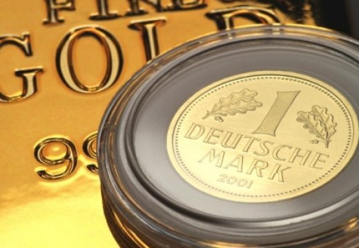 Eine Deutsche Goldmark ist der Schlüssel zur Beendigung der Papiergeld-Inflation