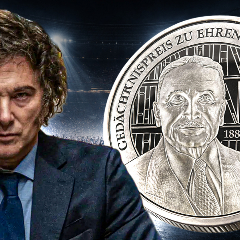 Gedächtnispreis zu Ehren Ludwig von Mises für Javier Milei. Rothbards „Doppelschlag-Strategie“