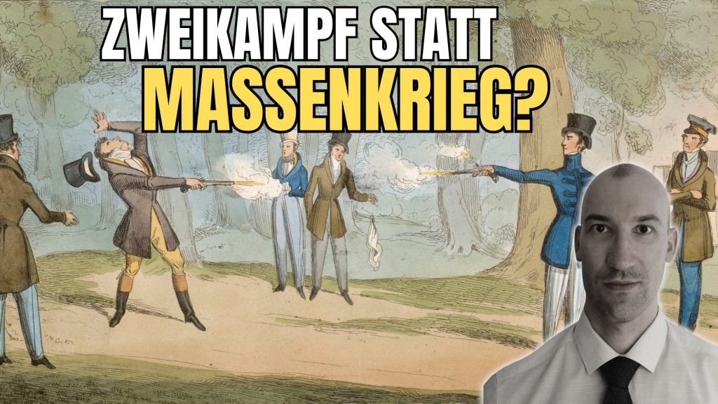 MISES Podcast: Repräsentation in den Krieg zurückbringen: Gute Gründe für den Zweikampf