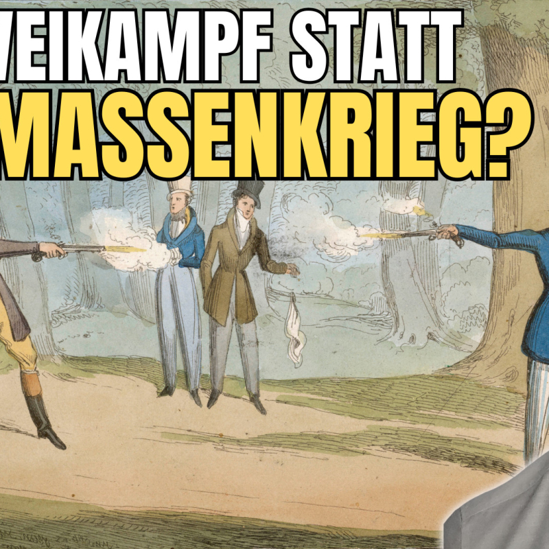 MISES Podcast: Repräsentation in den Krieg zurückbringen: Gute Gründe für den Zweikampf